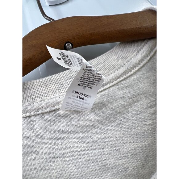 Hanes Medium Yosemite Graphic T-Shirt Heather Gray 99% Cotton Polyester Blend - Picture 5 of 6